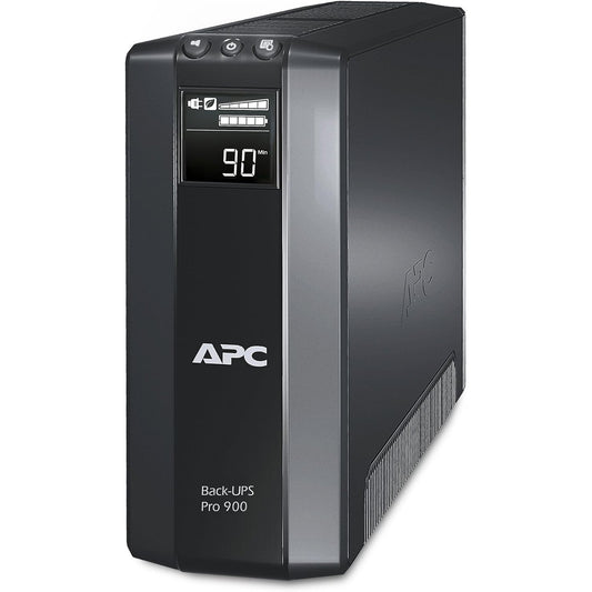 292067 - APC by SCHNEIDER ELECTRIC Back UPS PRO UPS 900VA Power - BR900G-GR, 5 Priza Schuko, Funksion Kursimi i Energjisë, Ekran Shumëfunksional