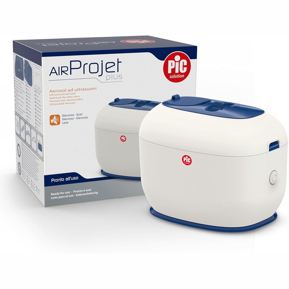 315348 - ION Airprojet Plus Aerosol Ultrasónico 1300 g - Blanco, Azul