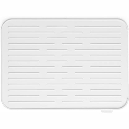 218777 - BRABANTIA Tapet për Kullimin e Enëve - Alumini, Gri e Çelët, 43.8 x 32.5 x 0.9 cm