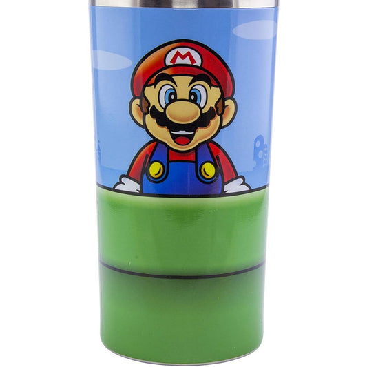 222809 - PALADONE Gotë Udhëtimi Super Mario Warp Pipe, Shishe Çelik Inoks, 450ml