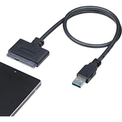 310207 - STARTECH.COM USB3S2SAT3CB Kabllo Adaptori për Hard Disk USB 3.0 në SATA III 2.5" me UASP - Konvertues SATA SSD/HDD