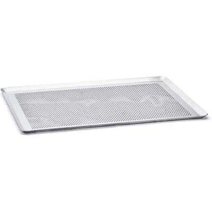 215047 - DE BUYER Tepsi alumini e shpuar - 40 x 30 cm - Argjend