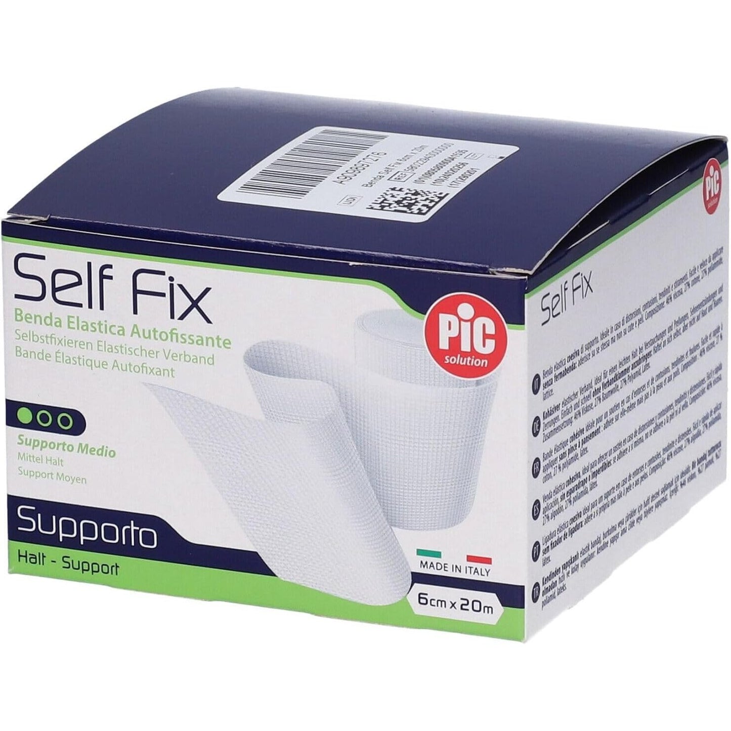 272482 - Pic Solution Fashë elastike vetë-fiksuese 6cm x 20m