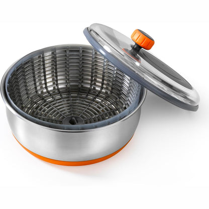245434 - BRA Rrotullues sallate, çelik inox 18/10 me bazë silikoni, kapacitet 4L