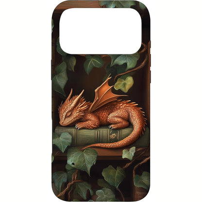 266775 - Mbështjellës për iPhone 17 Pro Max - Material: Silikon, Ngjyra: Ilustrim Dragu, Pesha: 55g