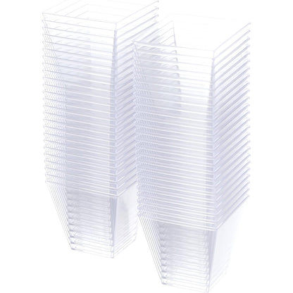 257837 - GUILLIN MOULIPACK VERINE120C PAKET ME 50 Kavanoza Qelqi 12cl, Polistiren, Transparente, 5.9x5.9x5.6 cm