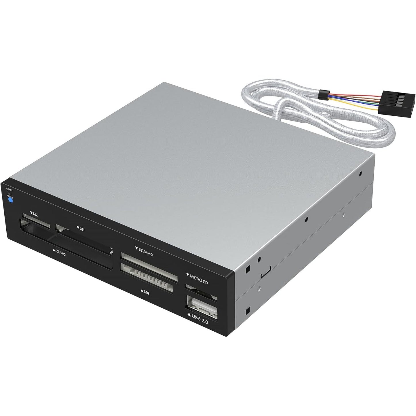 267269 - SABRENT Lexues të Brendshëm Kartash USB 7-në-1, Mbështet SD/Micro SD, M2, MMC, MS, SDHC, XD, CF (CRW-UINB)