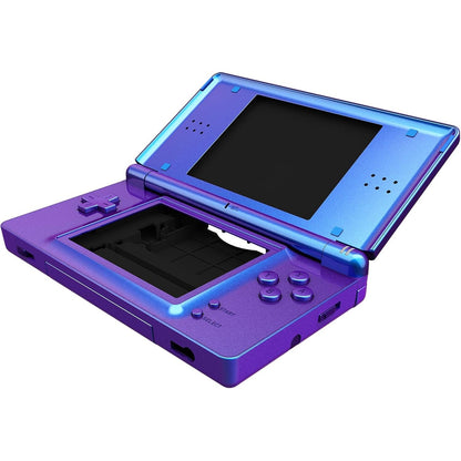 276554 - eXtremeRate Kuti e plotë për Nintendo DS Lite NDSL, Kuti e plotë zëvendësuese "Bëje vetë", butona dhe aksesor mbrojtës ekrani, Vjollcë blu - NUK përfshihet konsola
