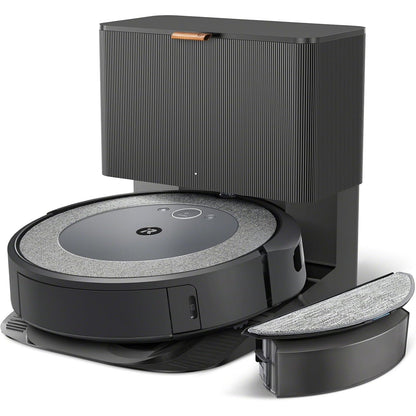 100383 - iROBOT Roomba Combo i5+, Fshesë Robote Dyshemeje dhe Korrenti, me Bazë që Zbrazet Vetë, Hartëzim Inteligjent, Wi-Fi, Zbulues Pengesash, 2 Furça Shumësipërfaqësore, Aplikacion dhe Asistent Zanor