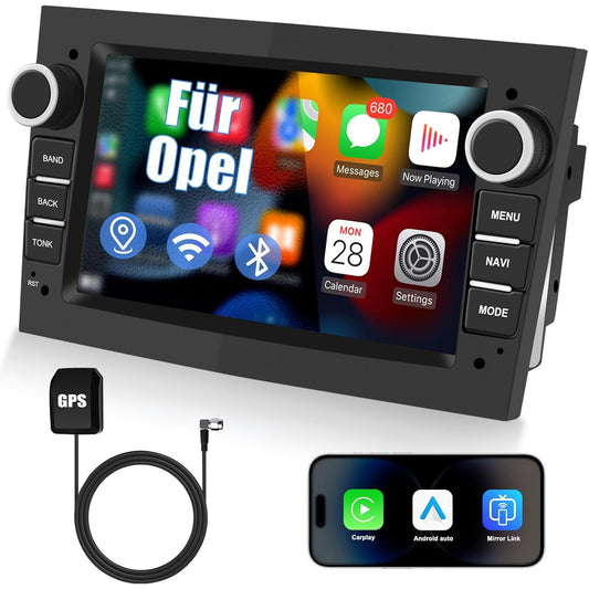 272742 - LEDIO: Radio makine Bluetooth me ekran 7 inç, navigim, Wi-Fi, radio DAB, FM/AM, CarPlay, Android Auto, 2DIN.