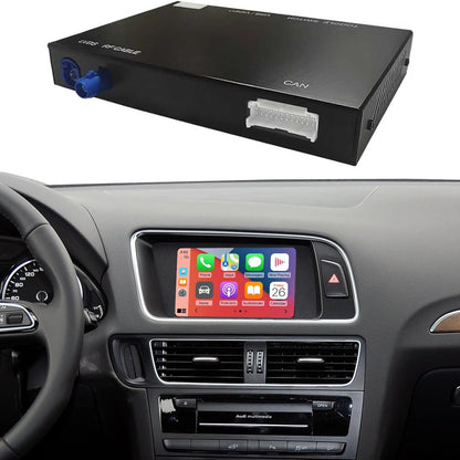 272612 - ROAD TOP Automjet pa tel për Audi A4 A5 S4 S5 RS4 RS5 Q5 2008-2015, me Android Auto, sistem 3GMMI, mbështetje për Mirrorlink, Siri, navigim, kamera