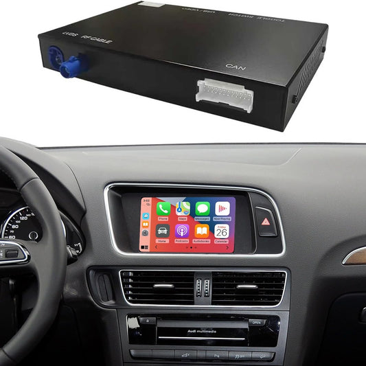 272612 - ROAD TOP Automjet pa tel për Audi A4 A5 S4 S5 RS4 RS5 Q5 2008-2015, me Android Auto, sistem 3GMMI, mbështetje për Mirrorlink, Siri, navigim, kamera