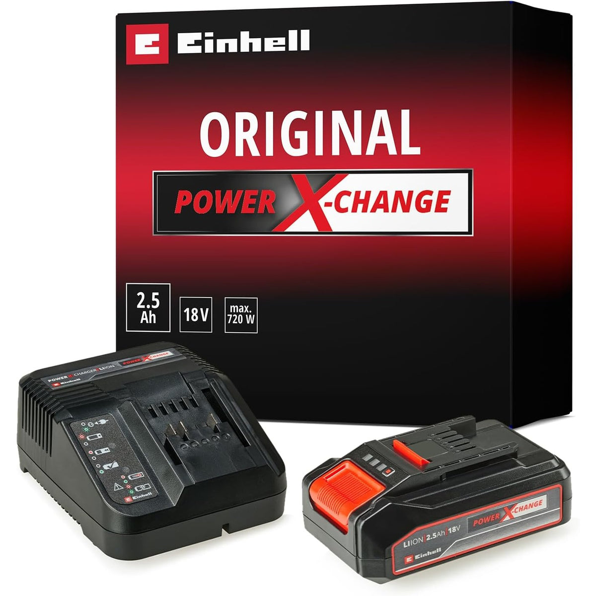 313935 - EINHELL Kit fillestar origjinal PXC 2,5 Ah