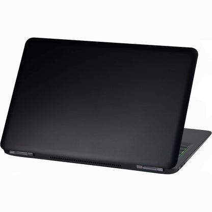 310267 - ALUMINI MBULESE PREJ FLETË PËR LAPTOP, FLETË NGJITËSE ABSTRAKTE, MBROJTËSE PËR LAPTOP, NGJITËSE VETËNGJITËSE PREJ VINILI (LP26 E ZEZË MAT, 15 INÇ)