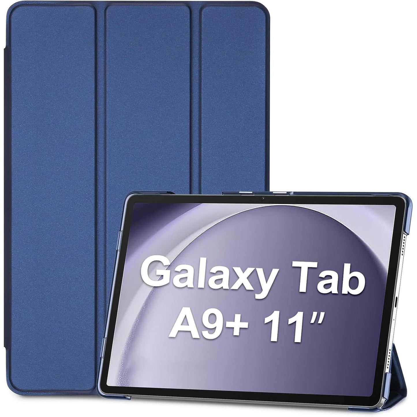 294516 - PROCASE Mbrojtëse për Samsung Galaxy Tab A9+ / A9 Plus 11 inç 2023 (SM-X210), Mbrojtëse e Trefishtë, Blu e Marinës