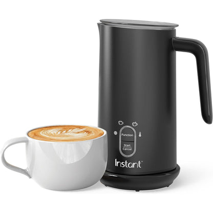 187149 - INSTANT POT Shkumëzues Elektrik Qumështi 4 në 1, Krijon Shkumë të Ftohtë, të Nxehtë, të Lehtë ose të Trashë ose Qumësht të Nxehtë për Latte, Cappuccino, Çokollatë të Nxehtë, Matcha, Latte Art