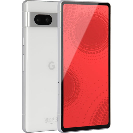 127169 - GOOGLE Pixel 7a - Telefon Android 5G, 128GB Storage, Jetëgjatësi Baterie 24 Orësh - I Bardhë Akulli