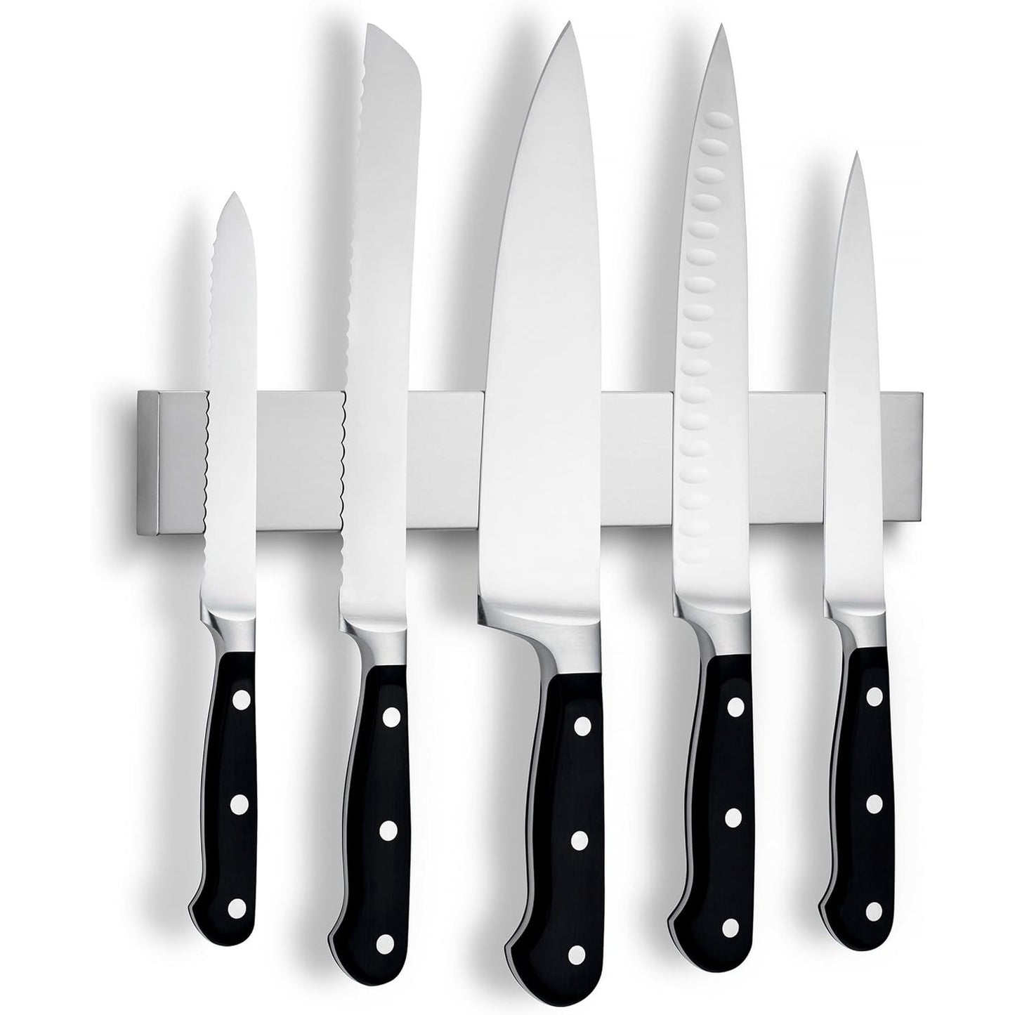 214547 - LARHN Mbajtëse thikash magnetike – 30 cm, çelik inox