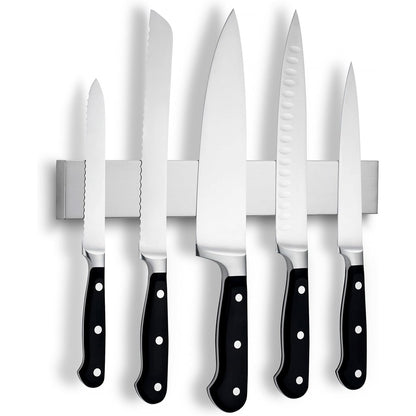 214547 - LARHN Mbajtëse thikash magnetike – 30 cm, çelik inox