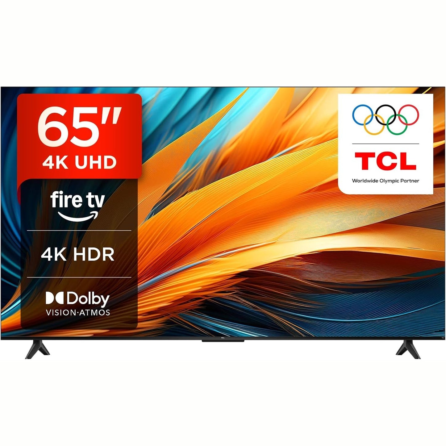 272558 - TCL TV 65PF650 65 inç 4K Ultra HD, HDR, Smart LED Fire TV (Dolby Vision, Dolby Atmos, DTS, HDR 10, Alexa e integruar, Airplay2, Miracast)