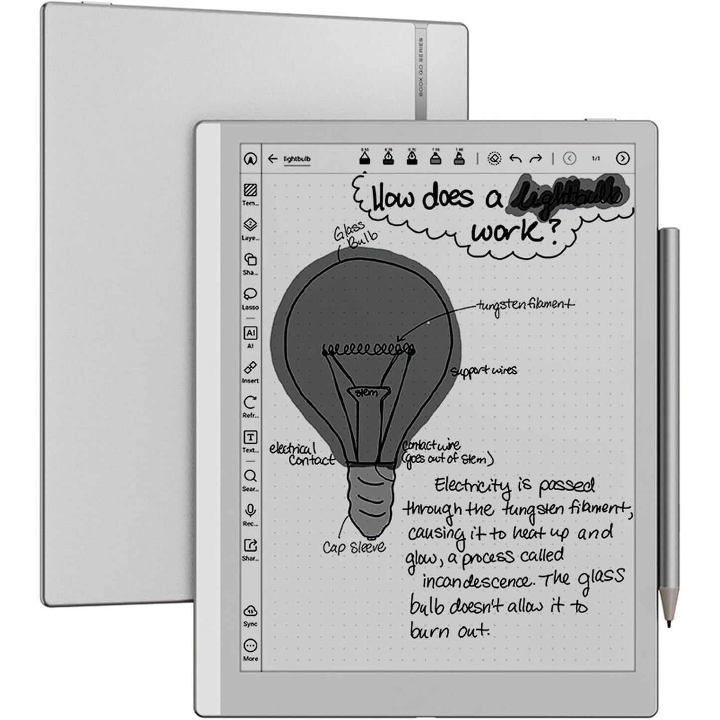 268807 - BOOX Tablet Go 10.3 Gen II Lumi ePaper E Ink, laptop