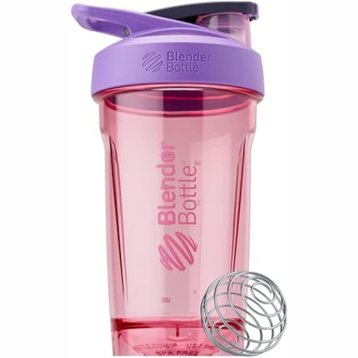 247857 - BlenderBottle Filxhan për shaker, perfekt për kokteje proteinash dhe para-stërvitje, 710 ml, vjollcë
