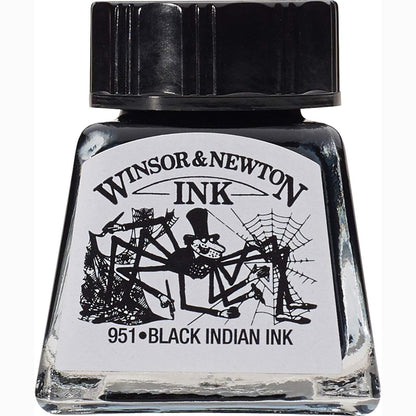 274040 - WINSOR & NEWTON Bojë Indiane 14 ml - E zezë