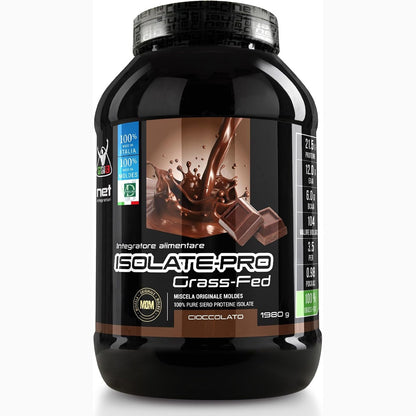 311044 - SUPPLEMENTS NET ISOLATE PRO Grass Ushqyer 1980g Çokollatë, Proteinë e Izoluar me Aminoacide Esenciale EAA dhe BCAA