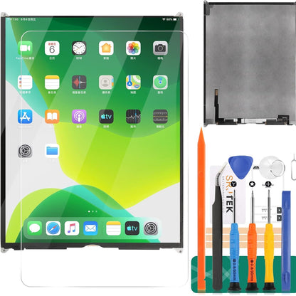 295600 - EKRAN ZËVENDËSUES për iPad 10.2 (2019, 2020, 2021) LCD 7-të, 8-të, 9-të A2197 A2200 A2198 A2232 A2428 A2429 A2270 A2430 A2602 A2603 A2604 A2605 me komplet riparimi (Origjinal i Zi)