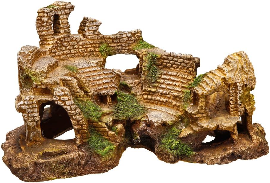 255727 - NOBBY Ornamentet Aqua COLOSSEUM, 25.5 x 15 x 13 cm, 1 copë