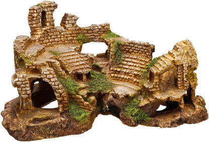255727 - NOBBY Ornamentet Aqua COLOSSEUM, 25.5 x 15 x 13 cm, 1 copë