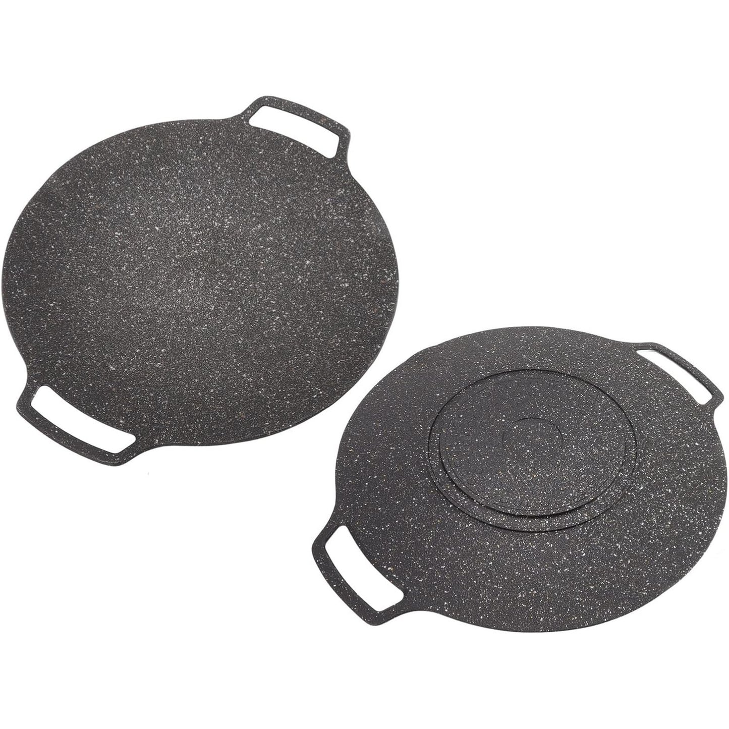 223319 - Tigan korean për skarë, tigan i rrumbullakët jo-ngjitës, Model universal 30 cm