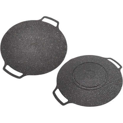 223319 - Tigan korean për skarë, tigan i rrumbullakët jo-ngjitës, Model universal 30 cm
