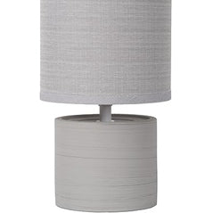 77938 - LUCIDE GREASBY - Llambë e Tavolinës - Ø 14 cm - 1xE14 - Ngjyra e Gri