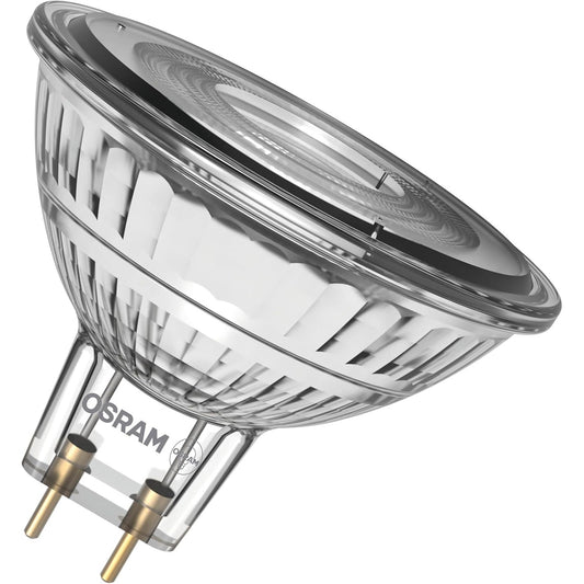 225212 - OSRAM Reflektor LED Spot Star MR16, 2700 K e bardhë e ngrohtë, 3.4 W, GU5.3, 36°, 345 lm, tension i ulët, transparent, për ndriçim spot, vitrina ekspozimi, 15,000 orë