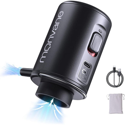 223273 - MONVANE Pa Tel USB-C Vulosës me Vakum për Rroba dhe Udhëtim, Fshesë me Vakum Elektrik Mini Portativ, Pompë Vakumi për Qese Ruajtjeje