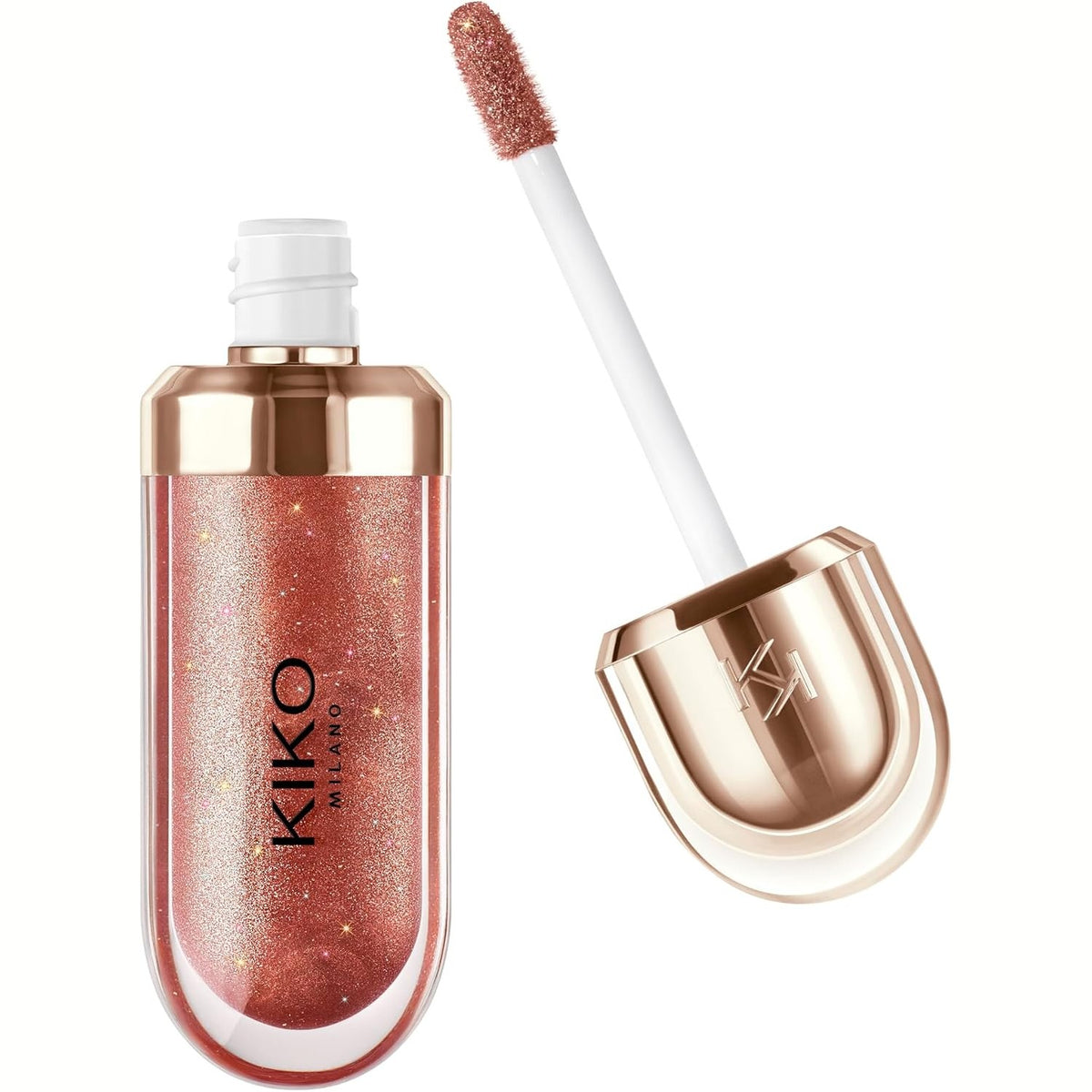306712 - KIKO MILANO Shkëlqyes buzësh 3D Hydra Lipgloss 45, edicion i kufizuar, shkëlqyes hidratues me efekt 3D.