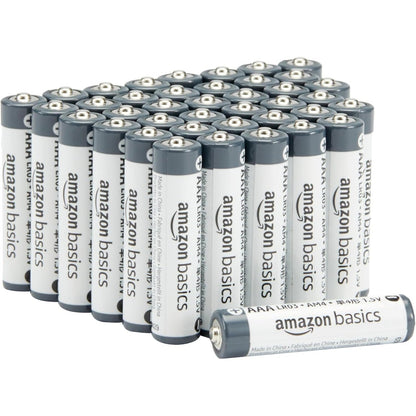 267257 - AMAZON BASICS Bateri alkaline AAA, 1.5V, afat ruajtjeje 5-vjeçar, 40 copë