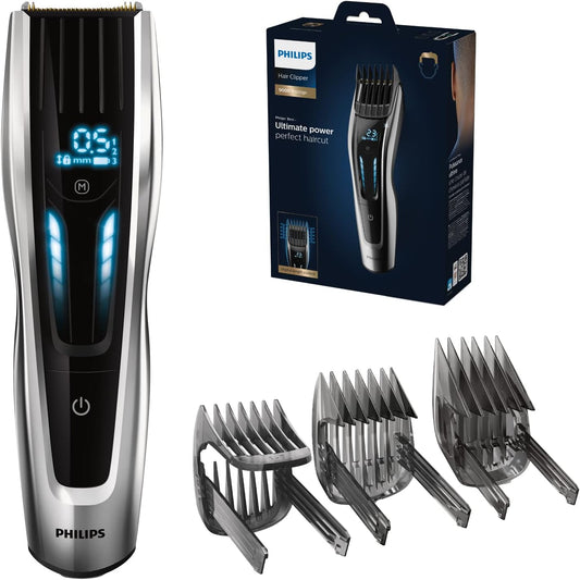 274881 - Philips Makinë prerëse flokësh HC9450/13 Seria 9000 me motor, krehër i rregullueshëm