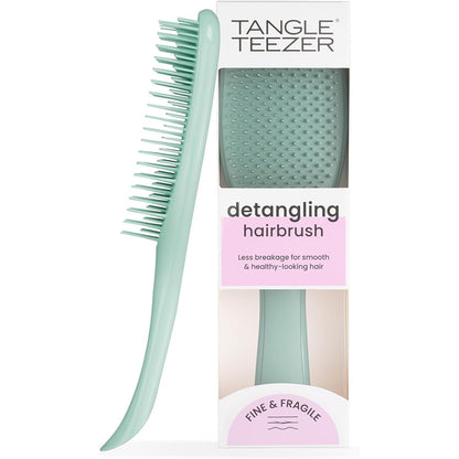 300953 - TANGLE TEEZER – Furçë flokësh Ultimate Detangler për flokë të lyer, të hollë, qime të buta me dy nivele, ngjyrë benzine e errët
