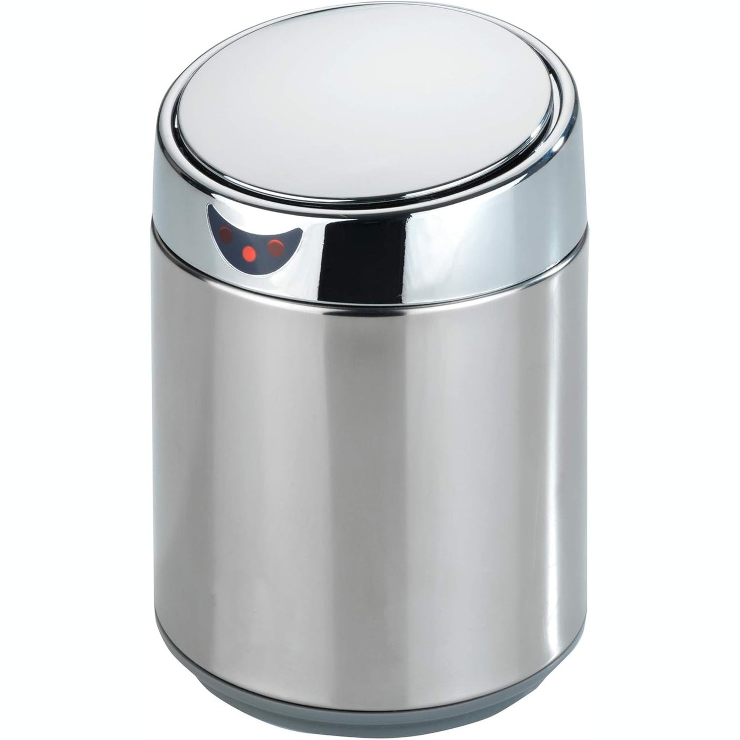 217982 - MAXIMEX Kosh për Tavolinë dhe Kozmetikë me Sensor Chrome, 12.5 x 18 x 12.5 cm, çelik inox, krom, argjend