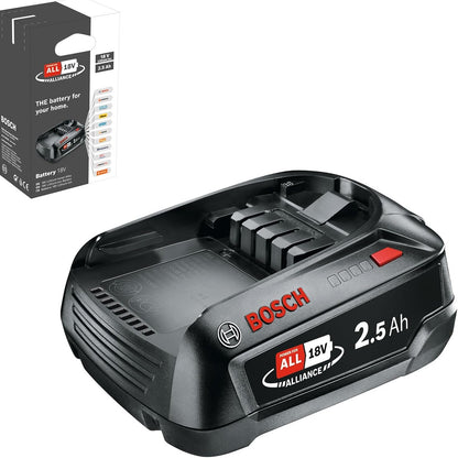 292685 - BOSCH Bateri zëvendësuese 18 volt, 2.5 Ah, e pajtueshme me pajisjet Bosch Home & Garden 18 volt