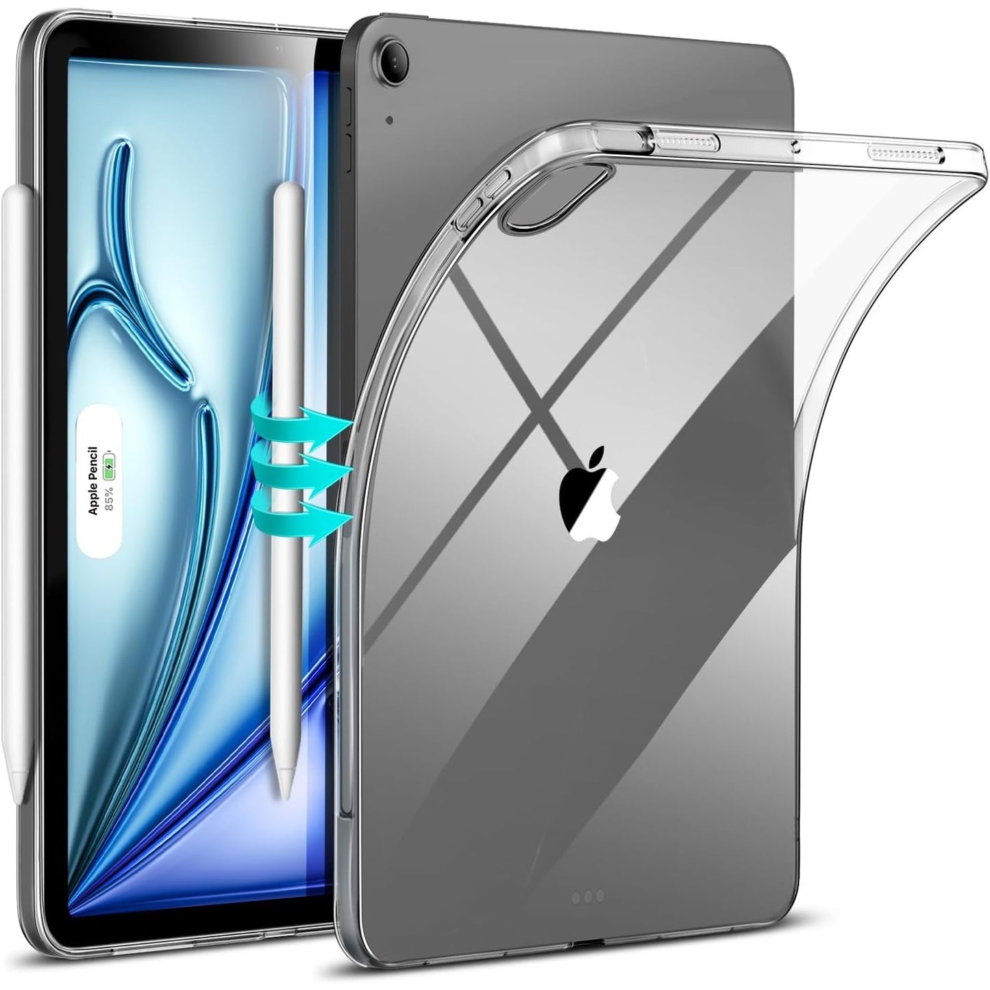 269637 - ESR Mbulesë për iPad Air 11 inç M4/M3/M2, e hollë dhe e lehtë, 10.9 inç, transparente