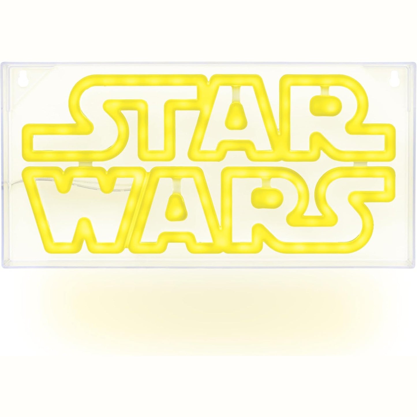 222312 - STAR WARS Dritë Neoni LED, shenjë drite e licencuar, e montueshme në mur, aksesor për dhomën e lojërave dhe dekor memorabilie filmash