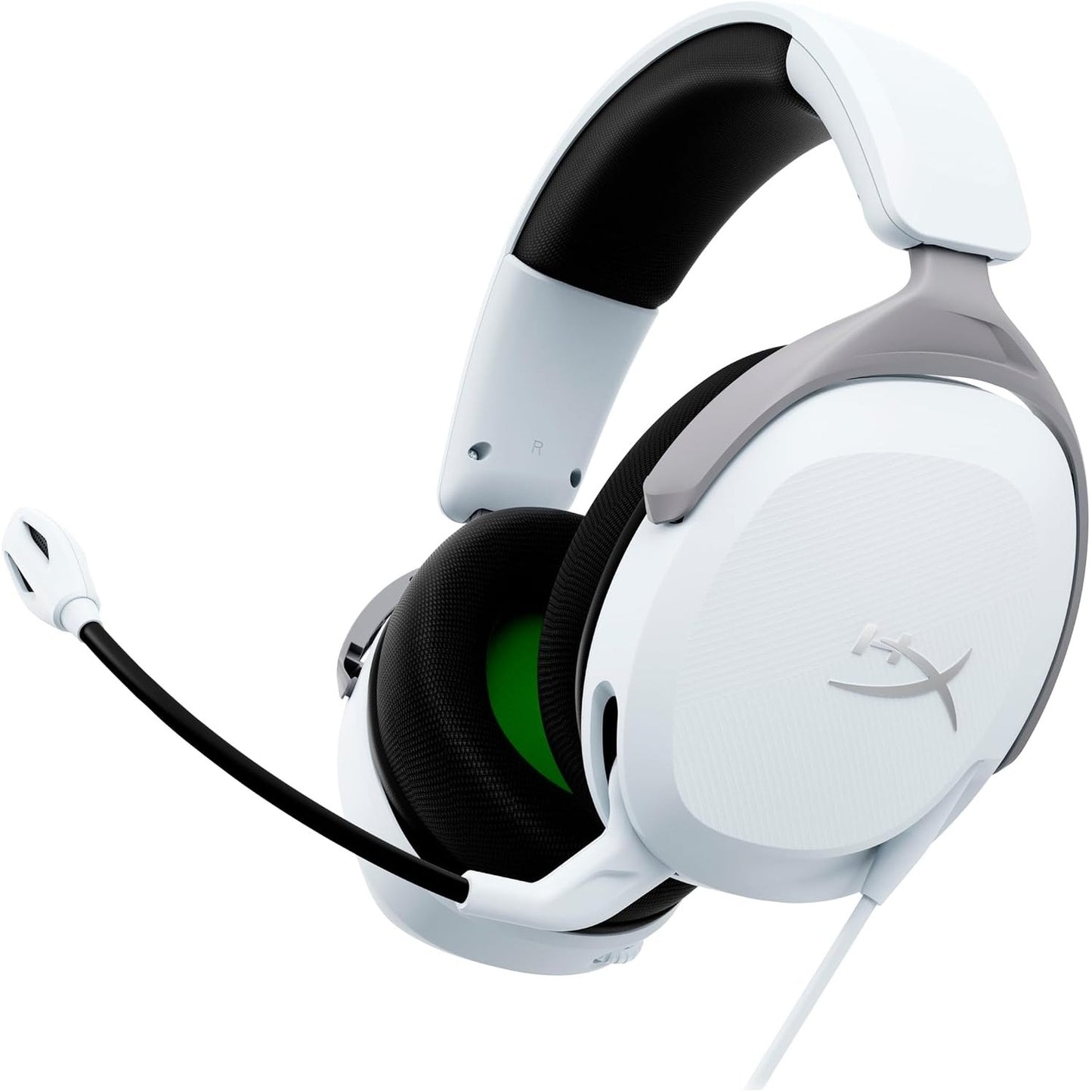 276492 - HYPERX CLOUDX STINGER 2 CORE, Kufje Lojërash për Xbox, Kufje të Lehta Mbi Vesh me Mikrofon, Funksion Rrotullues për Heshtje, Drajverë 40 mm, të Bardha