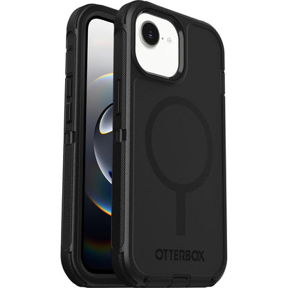 273434 - OTTERBOX Mbështjellëse Defender Series MagSafe për iPhone 17e, 16e, 15, 14, 13, rezistente ndaj goditjeve, e testuar 7 herë sipas standardit ushtarak, e zezë