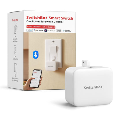 313324 - SwitchBot - Ndërprerësi inteligjent Bluetooth i ndërruesit - Kontrolloni aplikacionin dhe kohëmatësin