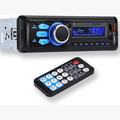268665 - ALTAUDIA STEREO MAKINE - 1 DIN - 4X45W - BLUETOOTH 5.0, FUNKSION AUX, MP3 PLAYER DHE X2 USB, FM, PA DUAR, 7 NGJYRA, TELEKOMANDË, FUNKSION MEMORIEJE, EKRAN LCD, IOS DHE ANDROID