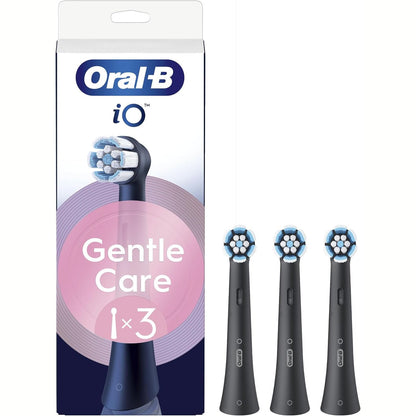 316347 - ORAL-B Koka furçe dhëmbësh iO Gentle Care, 3 copë, Koka të rrumbullakëta, Fije të pjerrëta për heqjen e pllakës, e butë për mishrat e ndjeshëm