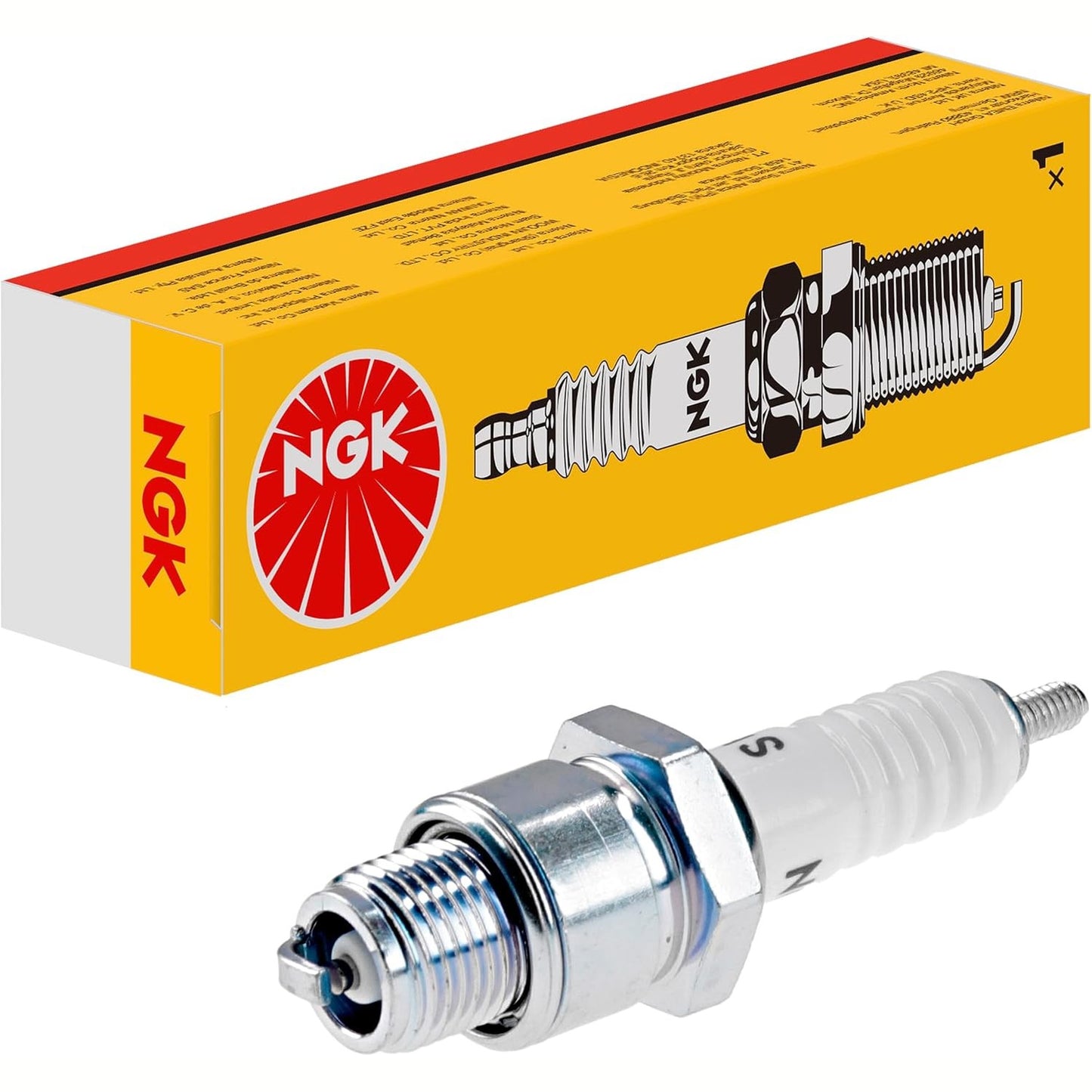 294645 - NGK Kandela B8HS-10, 5126 | Kuti e Verdhë | 1 copë